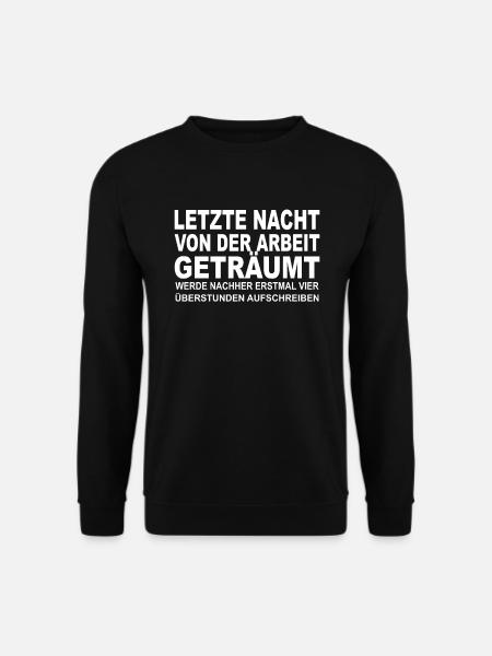 Handwerker Geschenk Handwerk Arbeiter Spruch - Unisex Pullover - Schwarz