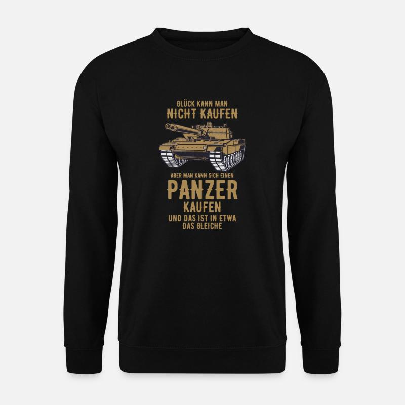Panzer - Unisex Pullover - Schwarz
