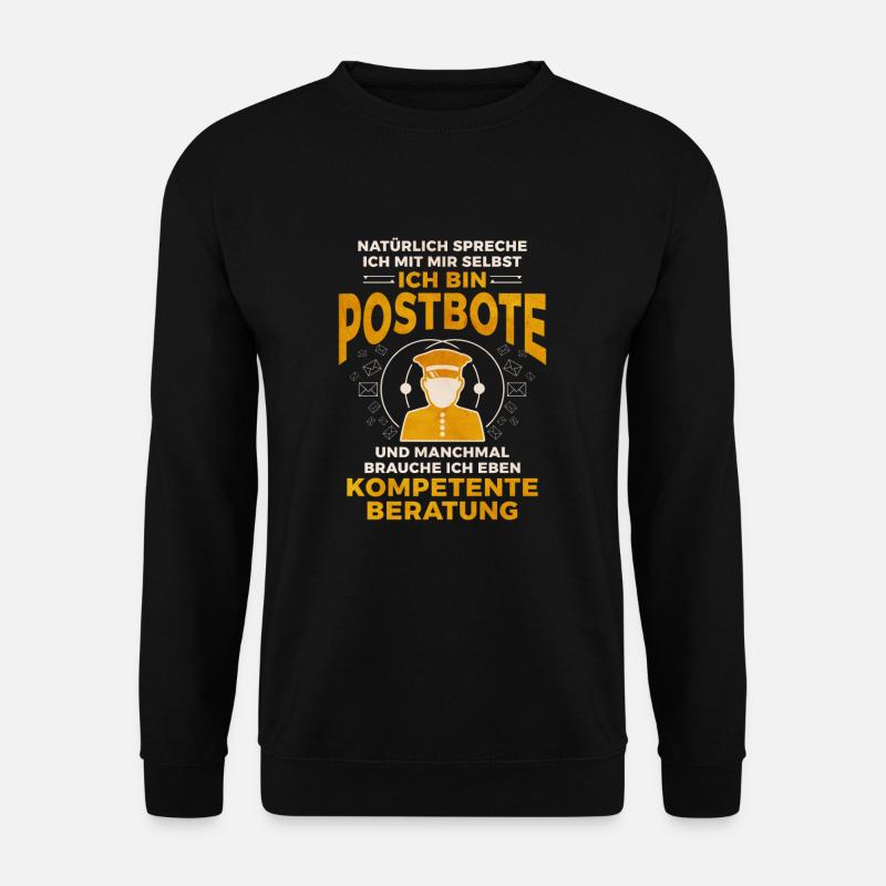 Postbote - Unisex Pullover - Schwarz