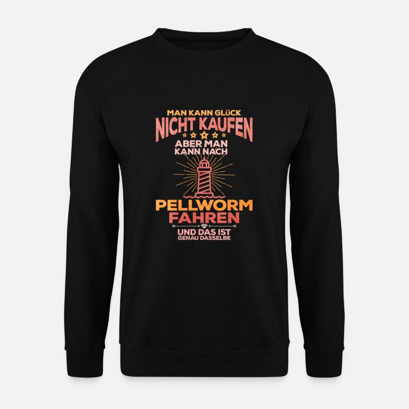 Pellworm - Unisex Pullover - Schwarz