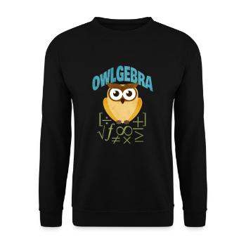 Mathematics - Unisex Sweatshirt - black - Front - Alina (178cm) & Michal (187cm)