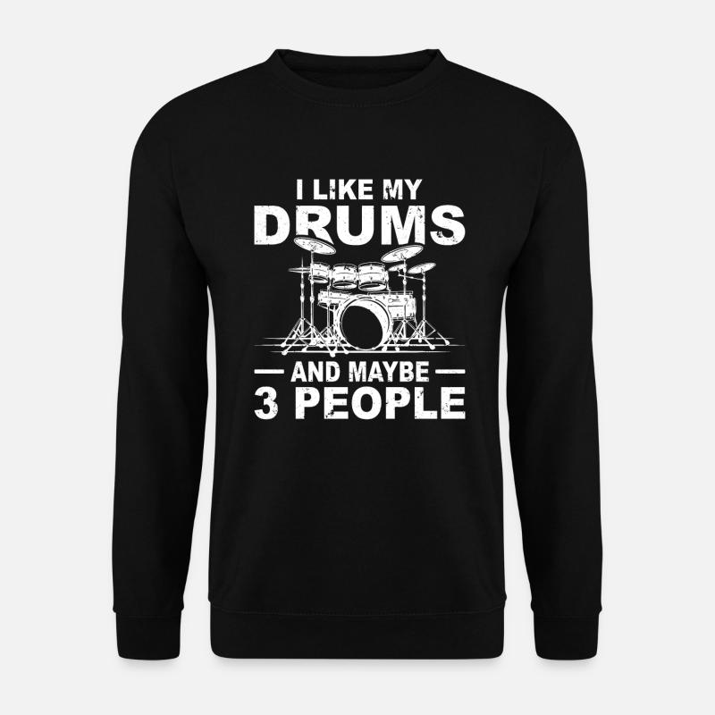 Batteur de batterie-batteur batteur batteur - Sweat-shirt Unisexe - noir