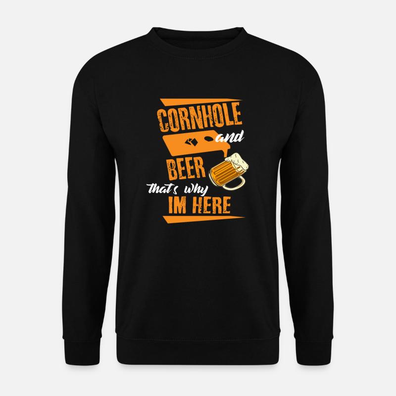Cornhole - Unisex Pullover - Schwarz