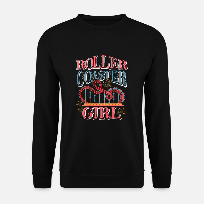 montaña rusa - Sudadera unisex - negro