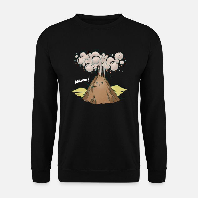 volcano - Unisex Sweatshirt - black