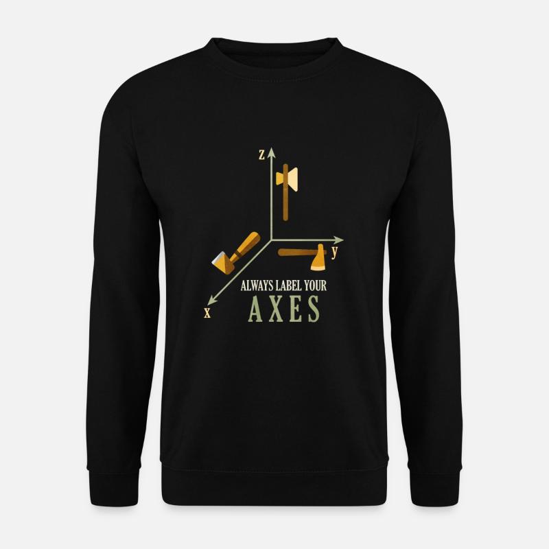 Mathe - Unisex Pullover - Schwarz