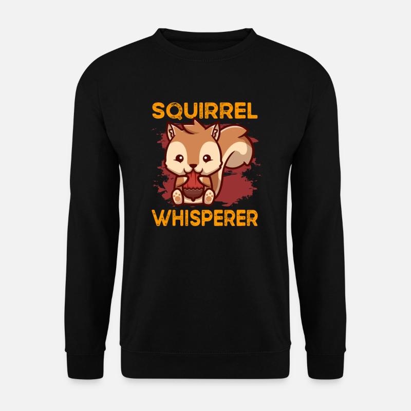squirrel - Unisex Sweatshirt - black