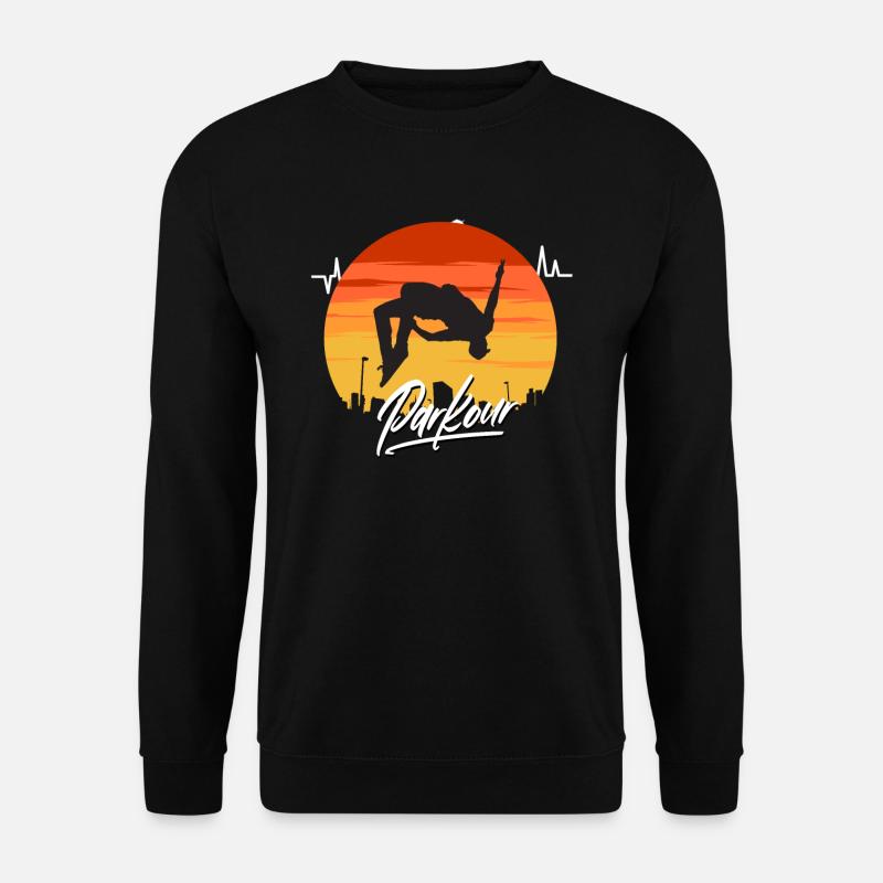 Parkour Running Gift - Unisex Sweatshirt - black
