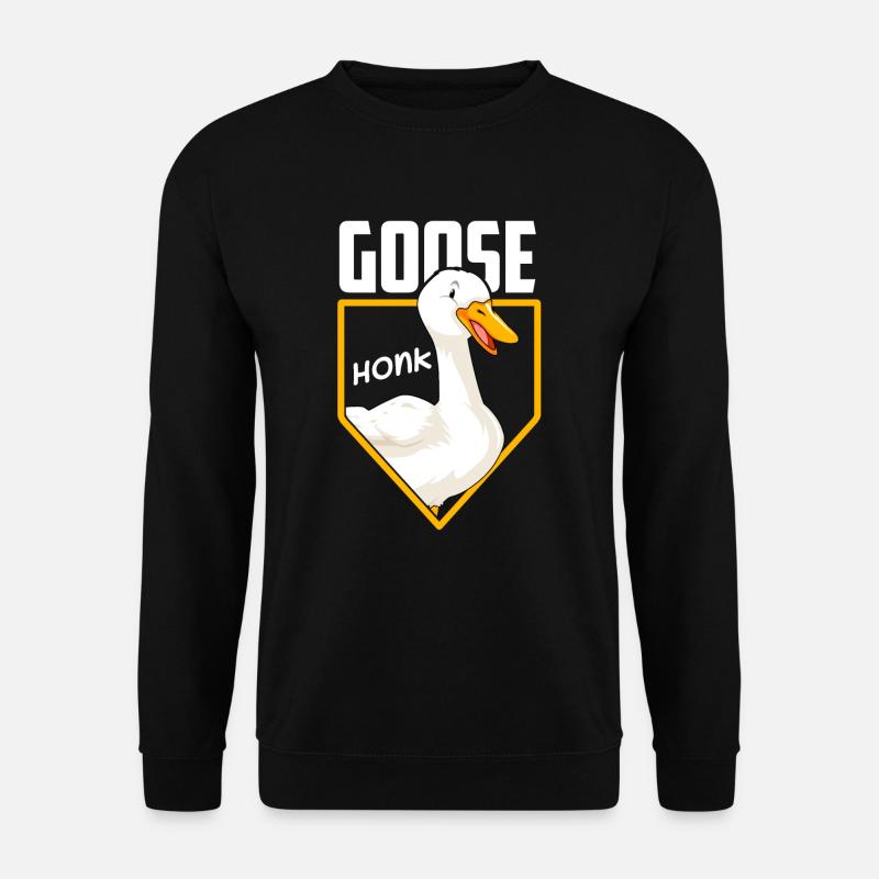 Gans - Unisex Pullover - Schwarz