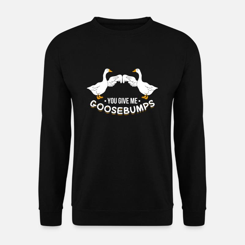 Gans - Unisex Pullover - Schwarz