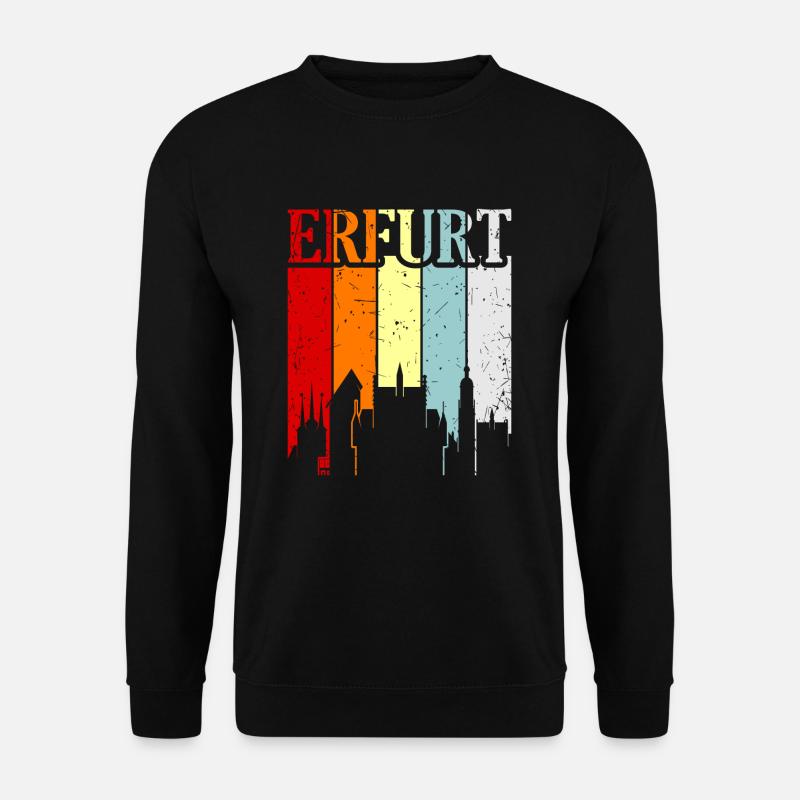 Erfurt - Unisex Pullover - Schwarz