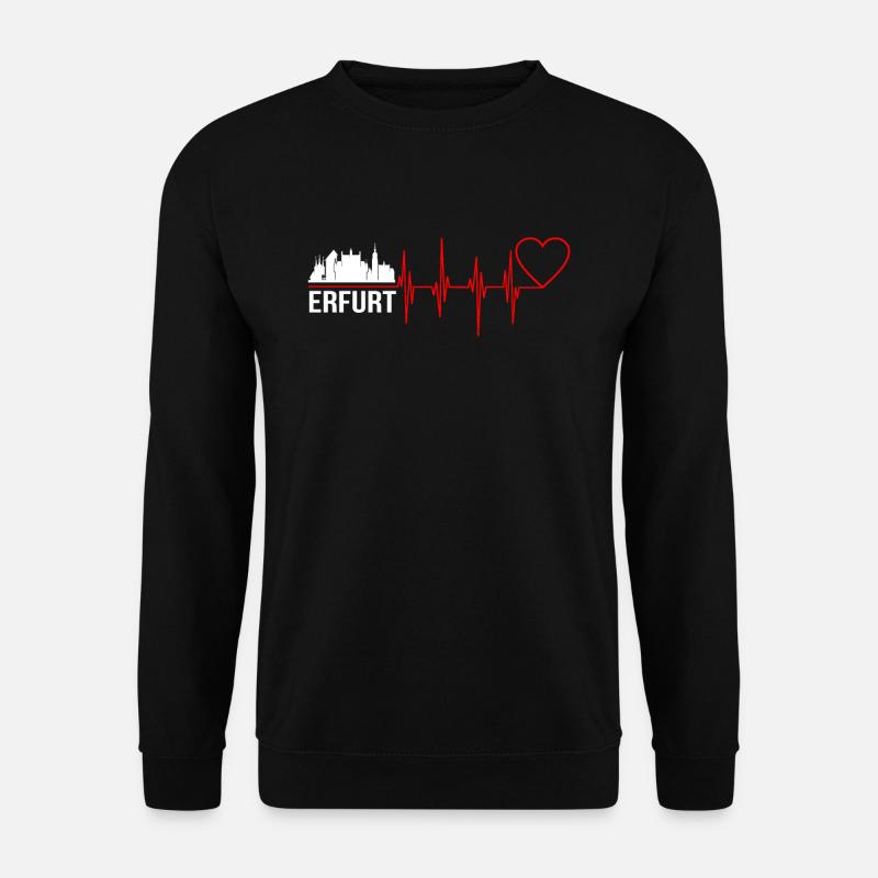 Erfurt - Unisex Pullover - Schwarz