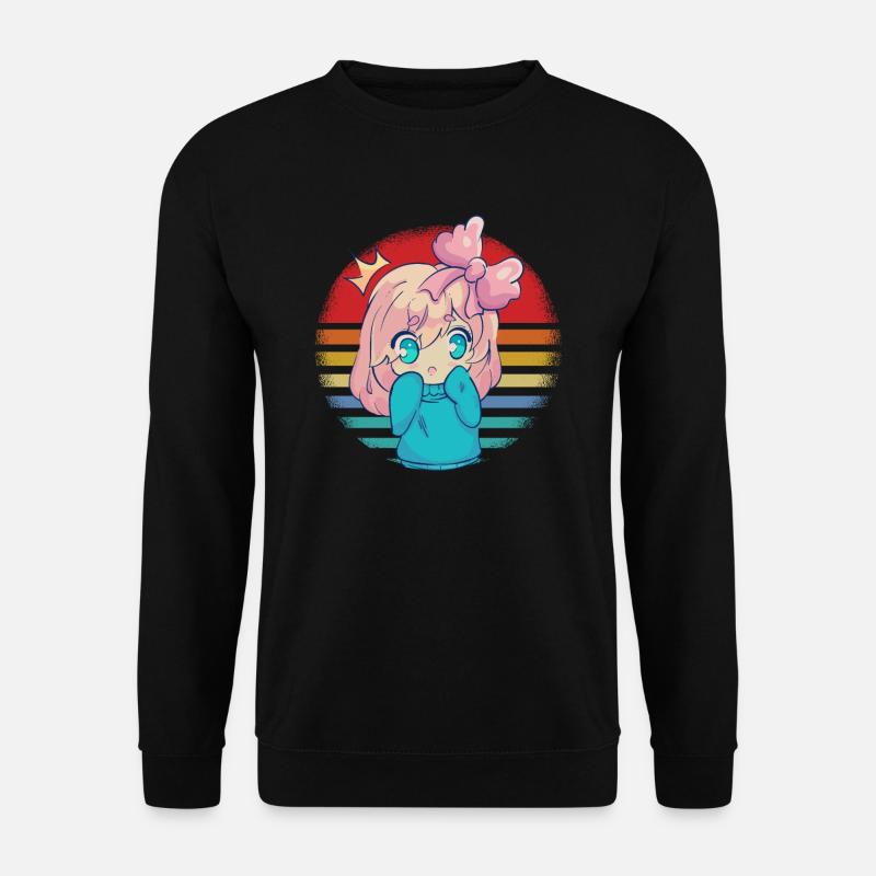 Anime - Unisex Pullover - Schwarz