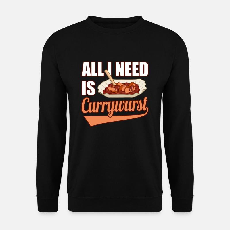 Currywurst - Unisex Sweatshirt - black
