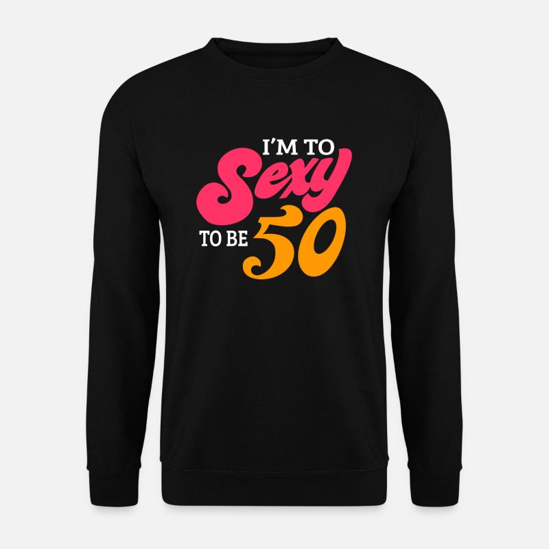 50. Geburtstag - Unisex Pullover - Schwarz