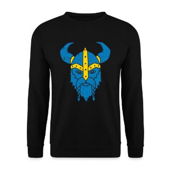 Suède - Sweat-shirt Unisexe - noir - Devant - Alina (178cm) & Michal (187cm)