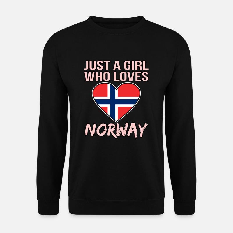 Norway - Unisex Sweatshirt - black