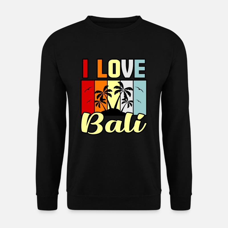 Bali - Unisex Pullover - Schwarz