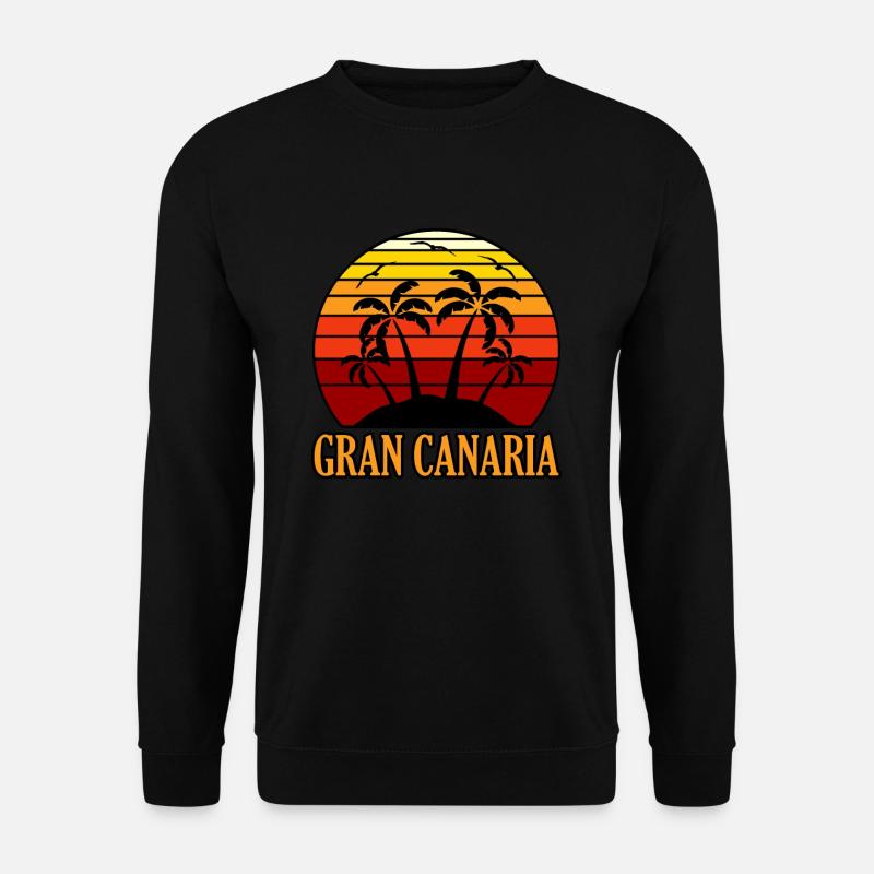 Gran Canaria - Unisex Pullover - Schwarz