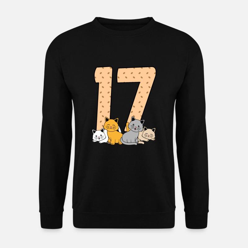 17th birthday - Unisex Sweatshirt - black