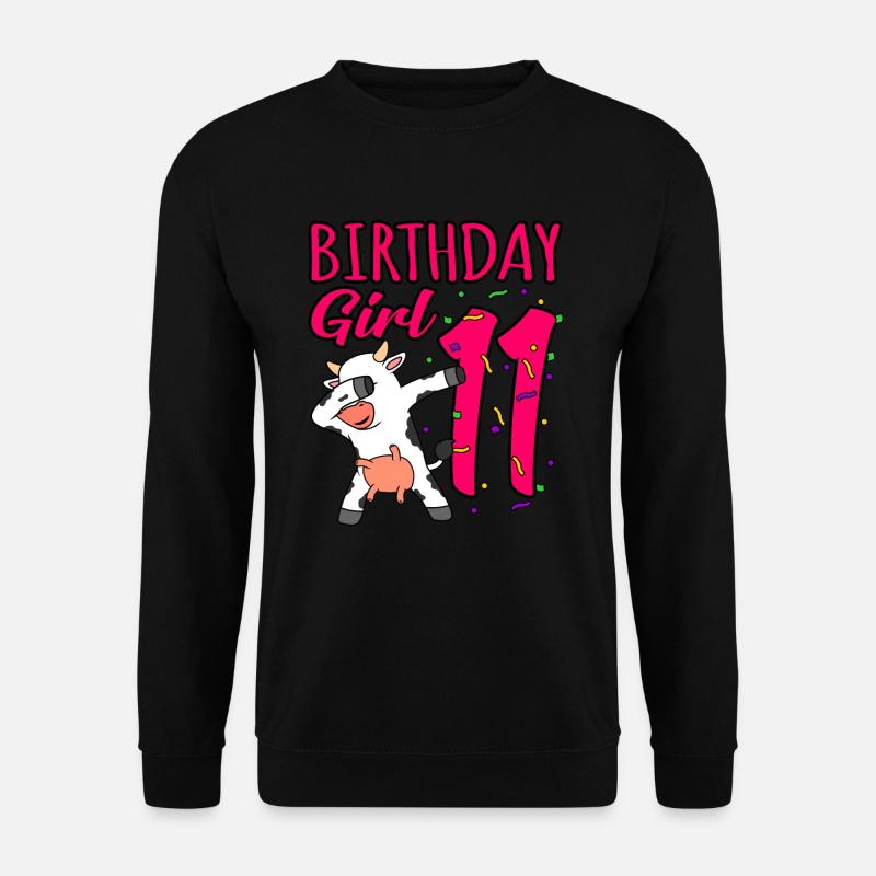 11. Geburtstag - Unisex Pullover - Schwarz