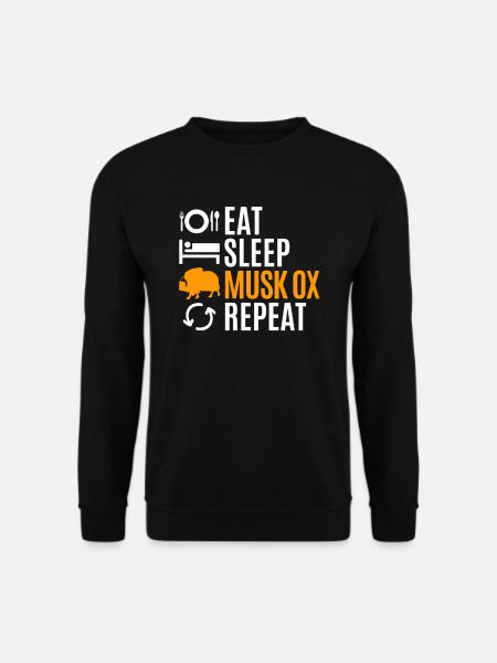 Dear Musk Oxen Fantastic Gift - Unisex Sweatshirt - black
