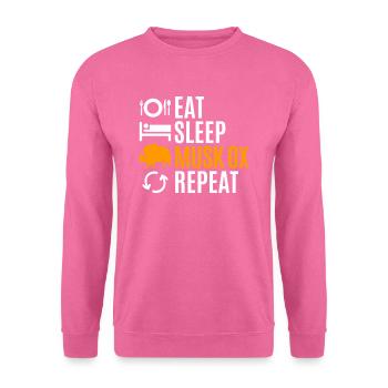 Dear Musk Oxen Fantastic Gift - Unisex Sweatshirt - pink - Front