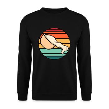 Mettez Mayo Love Mayonnaise Cadeau - Sweat-shirt Unisexe - noir - Devant - Alina (178cm) & Michal (187cm)