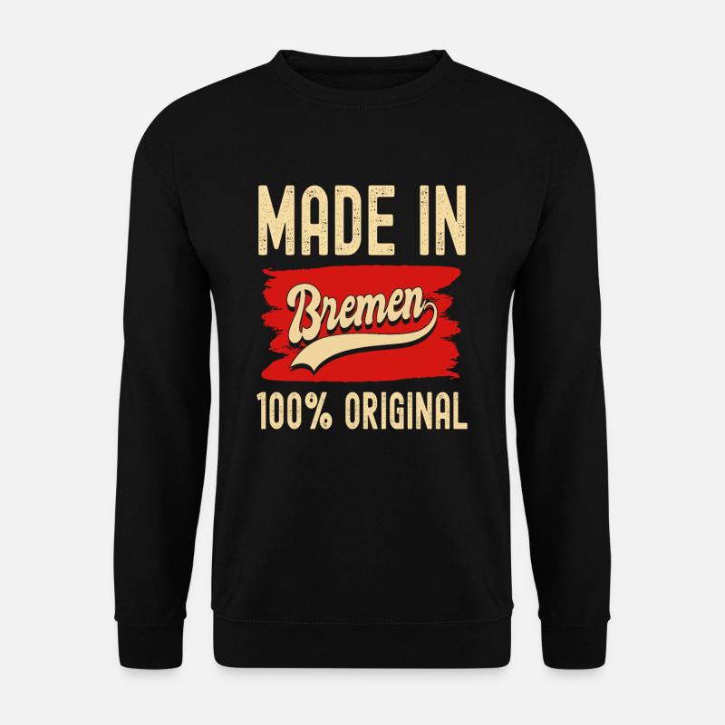 Bremen - Unisex Pullover - Schwarz