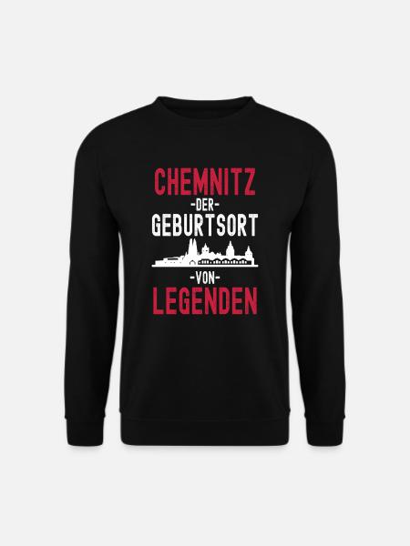 Chemnitz - Unisex Pullover - Schwarz