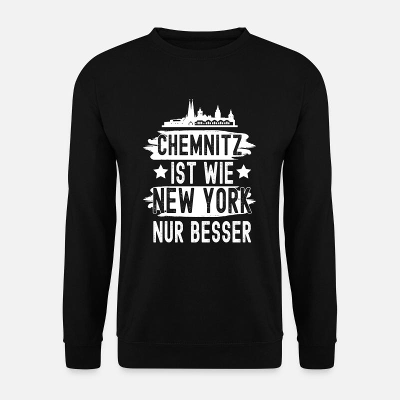 Chemnitz - Unisex Pullover - Schwarz