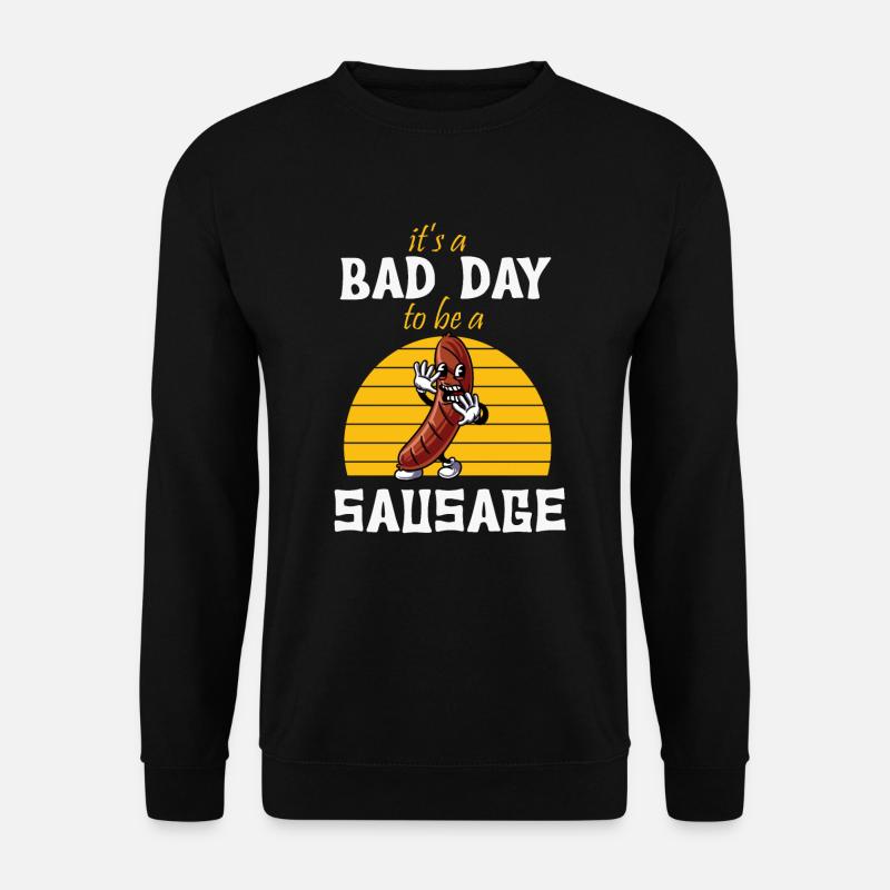 Hot Dog - Unisex Pullover - Schwarz