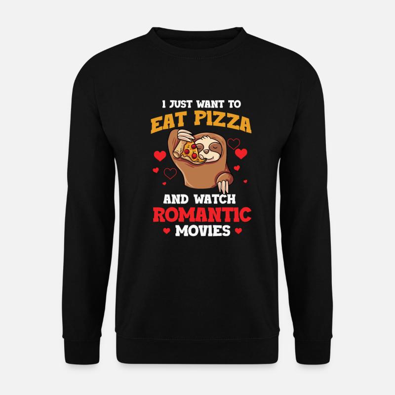 Faultier - Unisex Pullover - Schwarz