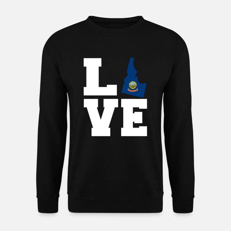 Idaho - Unisex Pullover - Schwarz