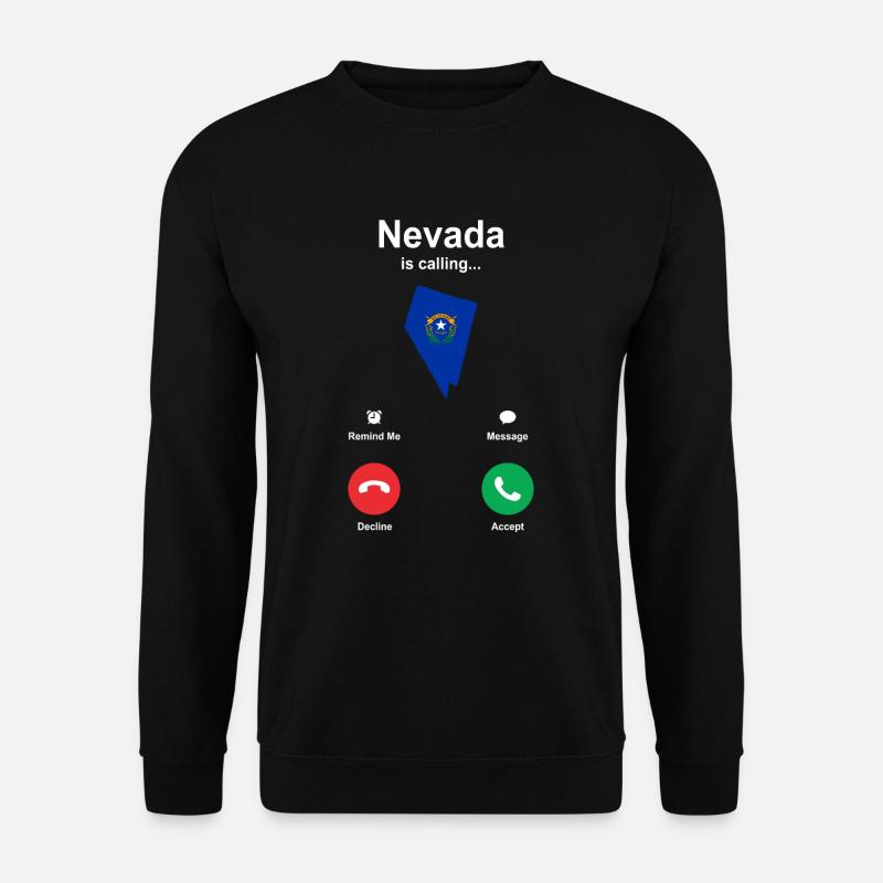 Nevada - Unisex Pullover - Schwarz