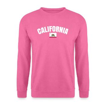 Californie - Sweat-shirt Unisexe - rose - Devant