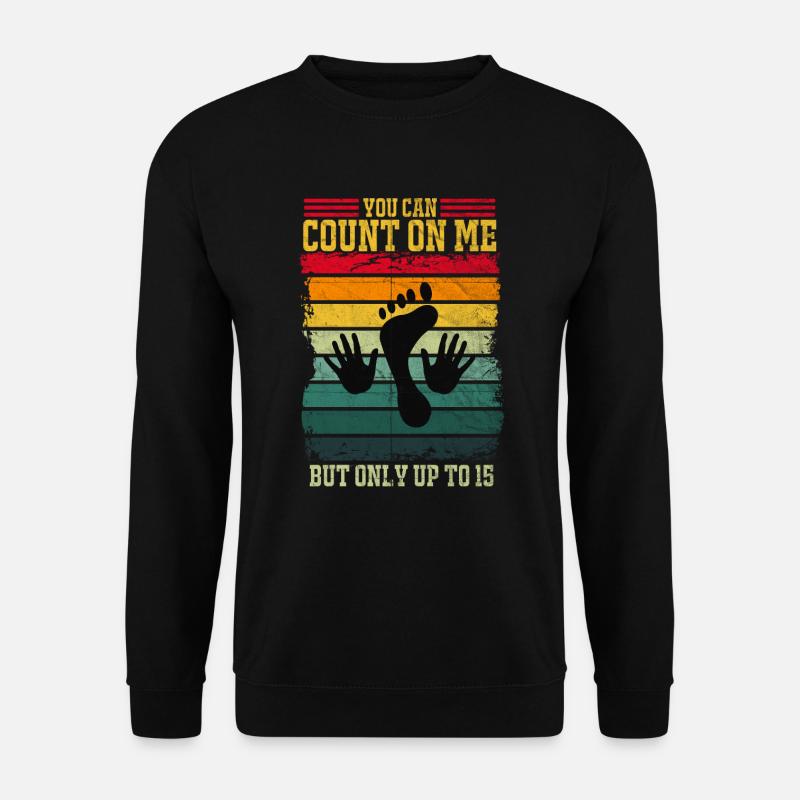 Bein Amputiert Arm Kämpfer Geschenk - Unisex Pullover - Schwarz