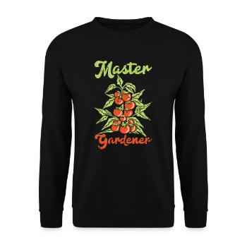 Tomate - Unisex Pullover - Schwarz - Vorne - Alina (178cm) & Michal (187cm)