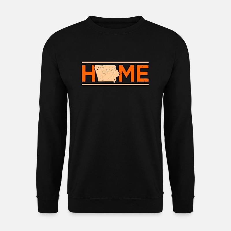 Cadeau de maison dans l’Iowa - Sweat-shirt Unisexe - noir