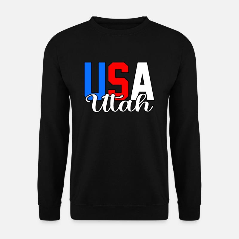 Utah haus geschenk - Unisex Pullover - Schwarz