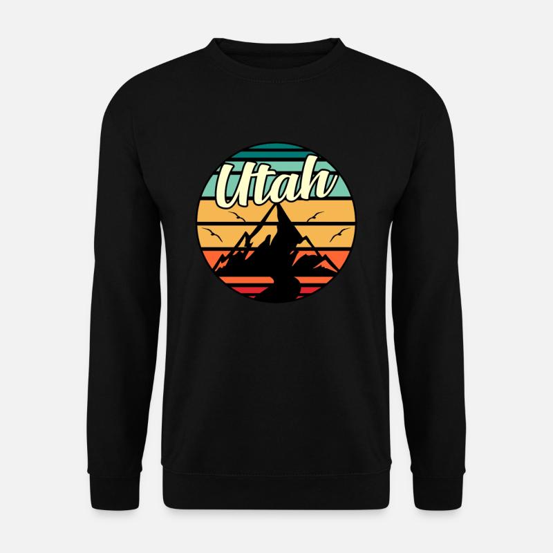 Utah abenteuer geschenk - Unisex Pullover - Schwarz