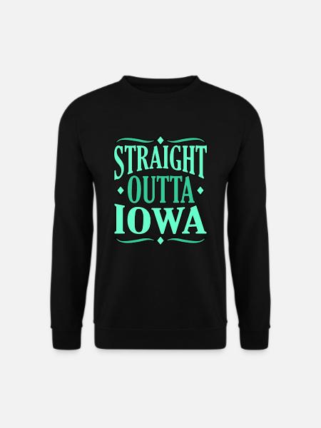 Directly from Iowa Gift - Unisex Sweatshirt - black