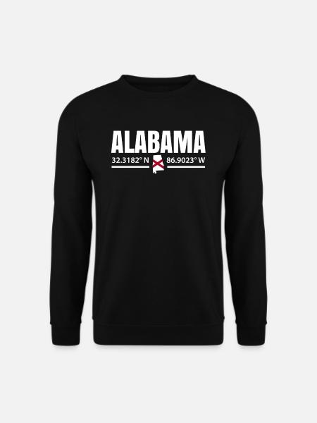 Alabama proud gift - Unisex Sweatshirt - black