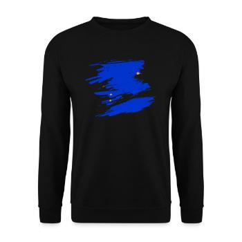 Alaska-home-proud-gift - Sweat-shirt Unisexe - noir - Devant - Alina (178cm) & Michal (187cm)