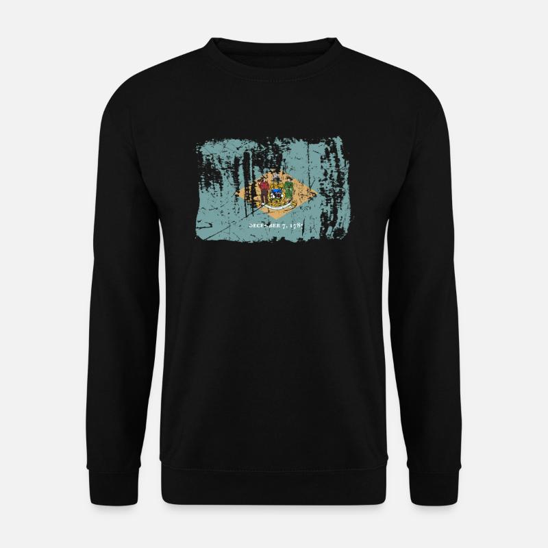 Delaware Home Pride Geschenk - Unisex Pullover - Schwarz