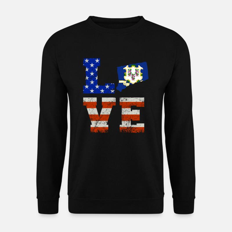 Dear connecticut gift - Unisex Sweatshirt - black