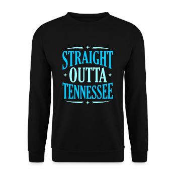 Visit to Tennessee Gift - Unisex Sweatshirt - black - Front - Alina (178cm) & Michal (187cm)