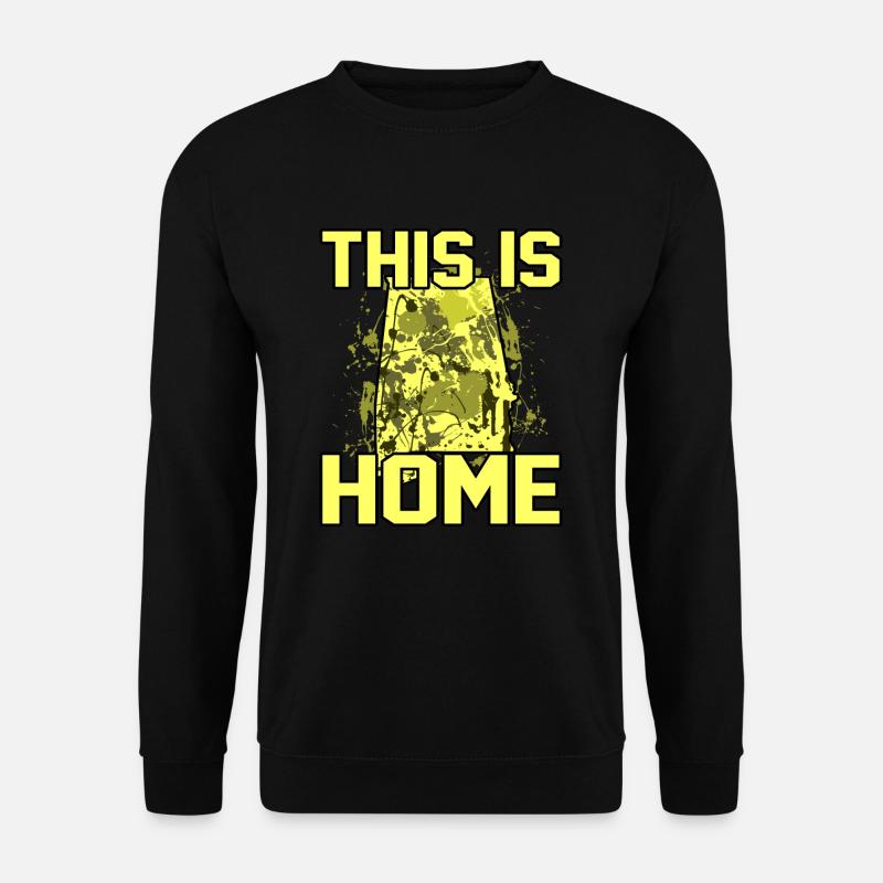 Startseite Alabama Geschenk - Unisex Pullover - Schwarz