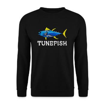 Fishing Tunen Idée cadeau de voiture - Sweat-shirt Unisexe - noir - Devant - Alina (178cm) & Michal (187cm)
