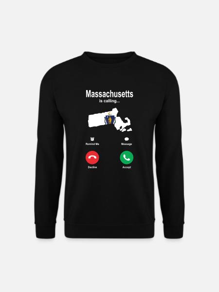 Beautiful Massachusetts gift - Unisex Sweatshirt - black